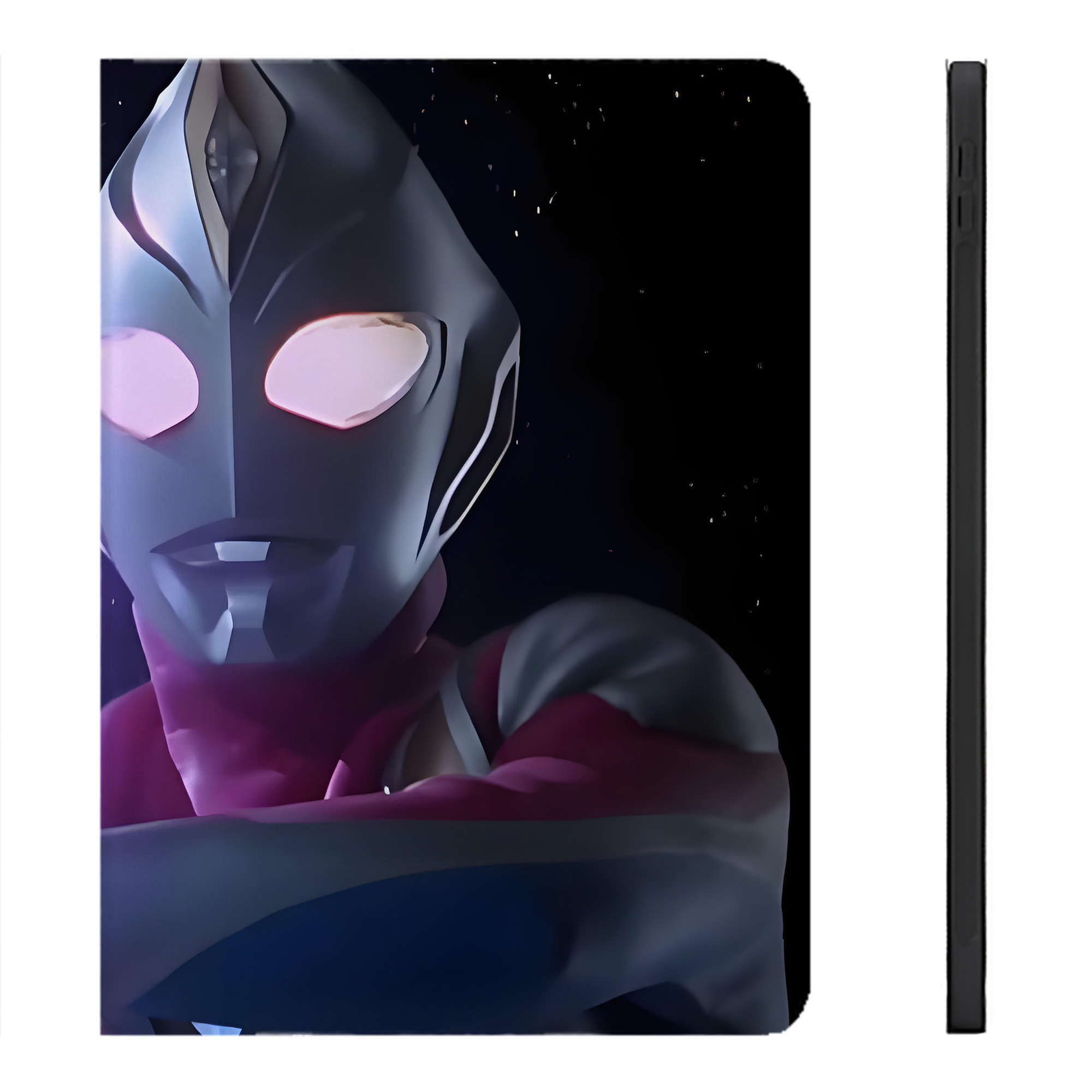 （画像用） ウルトラマン Ultraman IPadケース ペンホルダー付き ブックスタイルデザイン